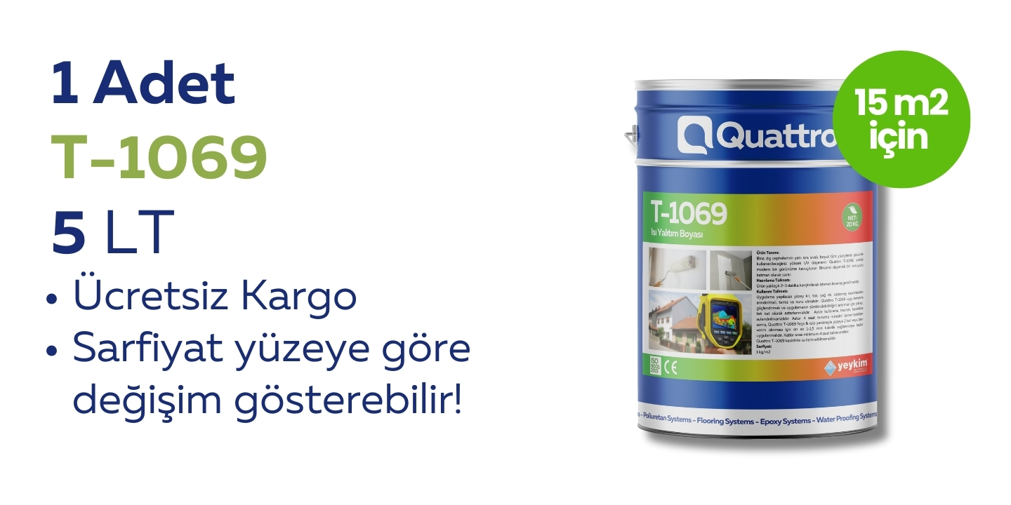 1 Adet 5 Litre Termal Boya