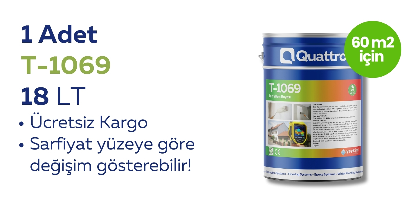1 Adet 18 Litre Termal Boya	