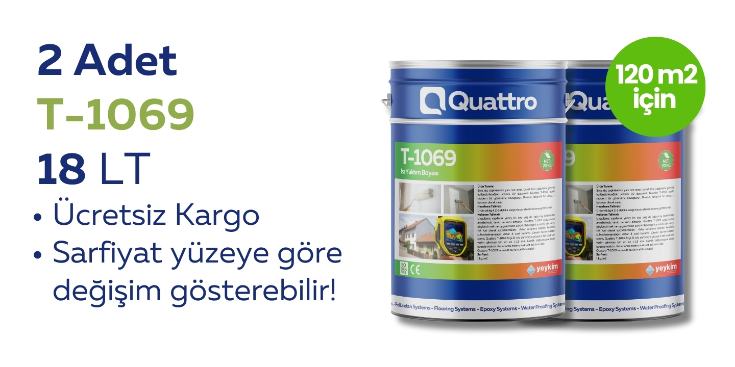 2 Adet 18 Litre Termal Boya	