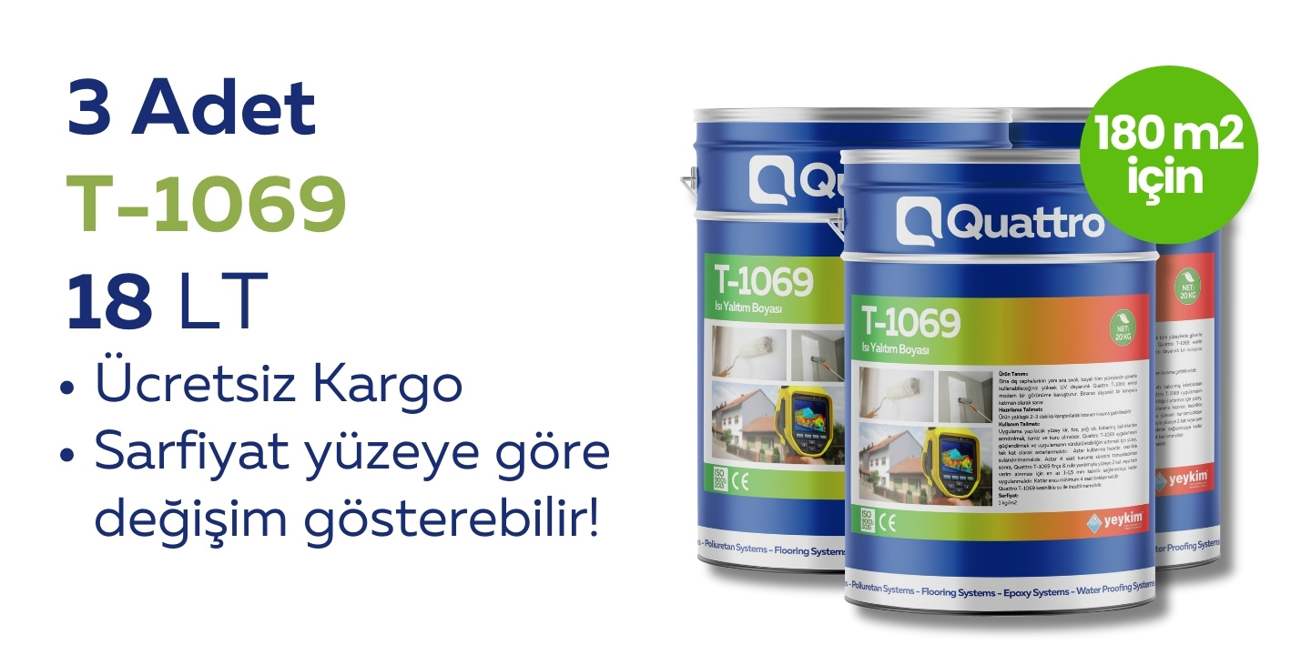 3 Adet 18 Litre Termal Boya
