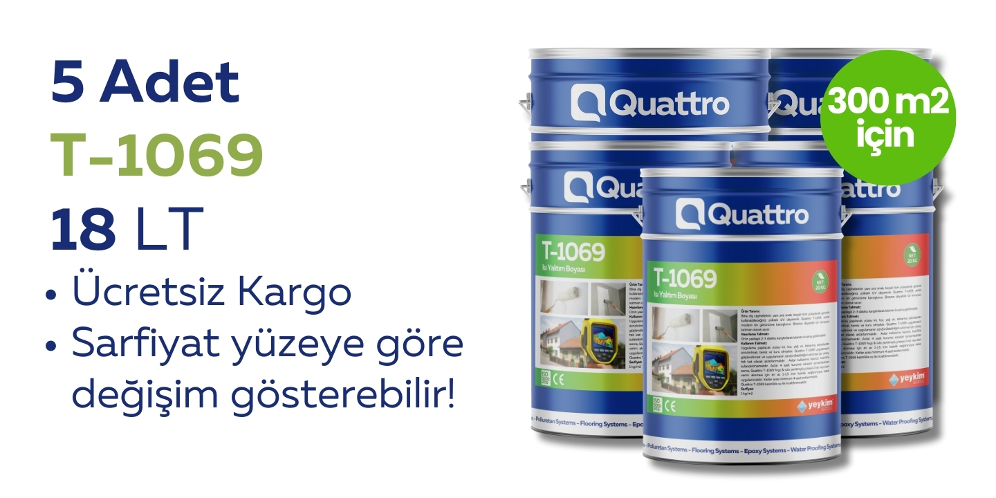 5 Adet 18 Litre Termal Boya
